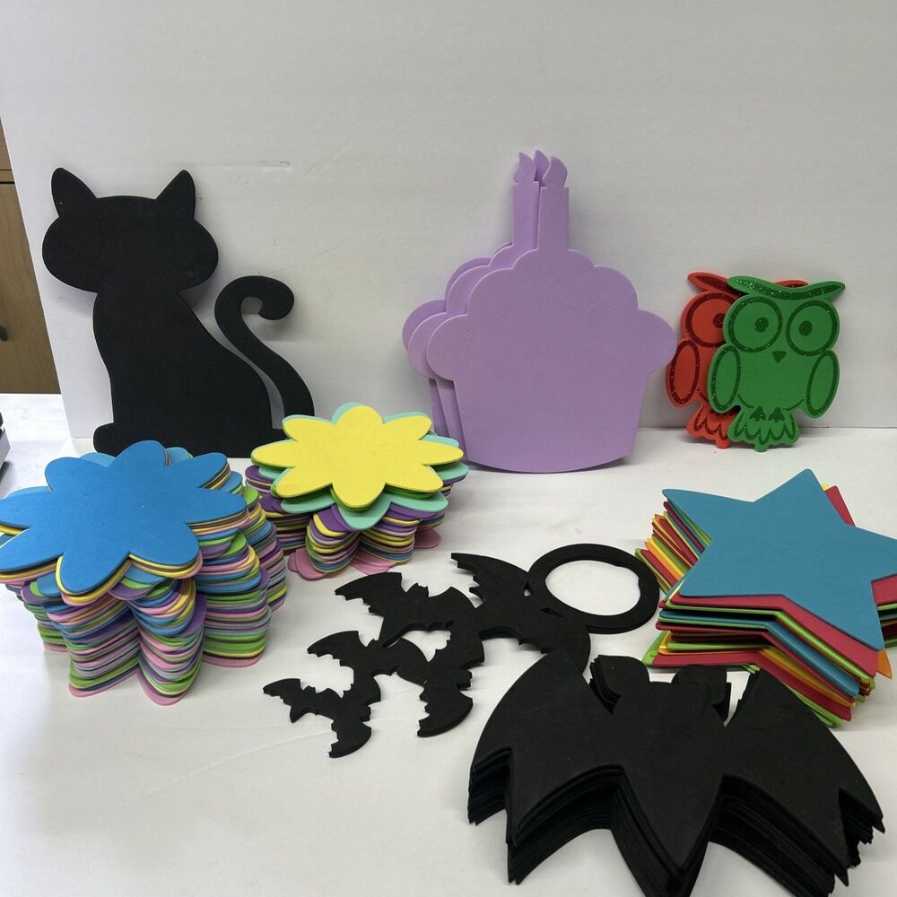 Various Foam Shape Lot